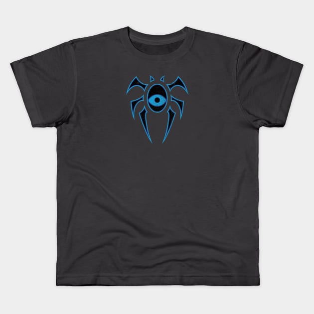 House Dimir Crest Kids T-Shirt by huckblade